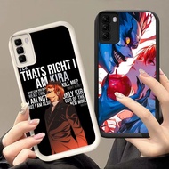 HK-47 Suspenseful Death Note Shockproof Casing for Black and White Silicone Infinix Tecno ITEL HOT P