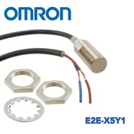 Omron E2E-X5Y1  E2E-X5Y2  E2E-X10Y1  E2E-X10Y2 Inductive Proximity Sensor 2️⃣M Cable