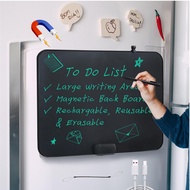 20-Inch LCD Writing Tablet, Writing Board Note Board for Fridge, Dry-Erase & Sticky Note Alternative