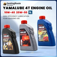 Yamaha 4T Yamalube Sae Semi Synthetic Fully Synthetic 1L 1 Liter Motor Engine Oil Minyak Engine 20W50 10W40 Oil
