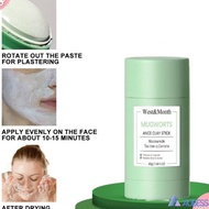 Green Tea Stick Cleansing Mud Mask Removal Blackheads Pore Mask Oil Balance Mask AUBESSSH