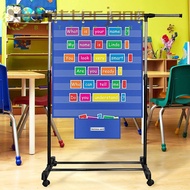 BETTER-JANE Standards Pocket Chart, Large Educational Classroom Pocket Chart, Durable Class Schedule