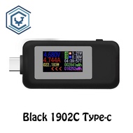 4-30V Voltage USB Charger Tester Power Meter Mobile Battery Detector 10 in 1 Color Display DC Type-C