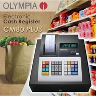 NEW (FREE 10 PAPER + CALCULATOR) Olympia Cash Register Cm-80 Plus CM80 CM80PLUS