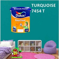 TURQUOISE 7454 T ( 5L ) ICI DULUX EASY CLEAN / EASYCLEAN INTERIOR PAINT