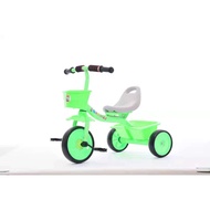 ✱Tricycle for Kids Balance Bike Ride on Car with Basket 3-Wheel Pedal Tricycle Baby Stroller☂
