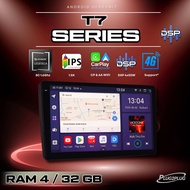 ALPHA COUSTIC T SERIES วิทยุติดรถยนต์ ระบบจอแอนดรอย 9-10 นิ้ว(CPU: 8 core IPS จอกระจก2KRam:2-3GB Rom