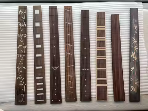 Rare Acrylic Inlayed Rosewood Fingerboard Fretless Electric Guitar Fretboard 20/22/24 Fret Acoustic 