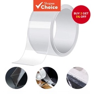 Two Rolls Caulking Sealing Tape Transparent Kitchen Bathroom Strip Nano Tape Self Adhesive Tape Clea