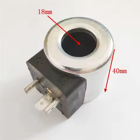 HYDAC Hydraulic Pump Solenoid Valve Coil LONKING Excavator Solenoid Valve Coil Inner Diameter 18mm H
