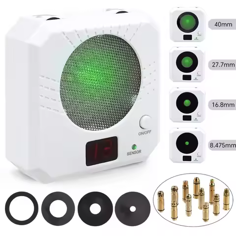 Infrared Induction Electronic Scoring Laser Target For 7.62x39 308win 223rem 9mm 44mag 357 12GA Lase