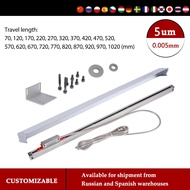 SINO KA300 5UM 70MM TO 1020MM 0.005MM High Precision Linear Encoder Grating Ruler Glass Optical Rule