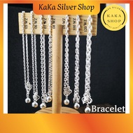925 Silver Bracelet & Anklet WZ | Gelang Tangan & Gelang Kaki WZ Perak 925 |