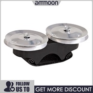 [ammoon]Finger Jingle Tambourine for Cajons Bongos Djembes Congas Hand Drums Percussion Accompaniment Music