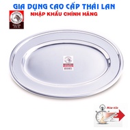 304 Zebra stainless steel Oval plate 121046 - 121041