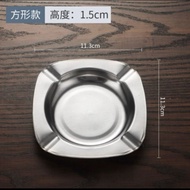 Faceted Cigarette Ashtray/Square Ashtray/Round Ashtray/Thick STAINLESS Ashtray Quality Home Stall