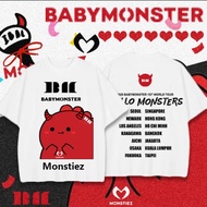 T-Shirt LZ59 BABYMONSTER RAMI AHYEON RORA ASA summer T-shirt Anime Short Sleeve Top