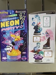 Re-Ment Pokémon Neon Party Figure Re-Ment Pokémon Swing Vignette Collection 2封面比卡超和仙子伊貝