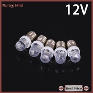 Ruing 5ชิ้น E10หลอดไฟ Led E10คบไฟกระแสตรง3V 6V 12V 24V โบราณไฟให้สัญญาณ E10ไฟฉายไฟขนาดเล็กทำงาน DIY 