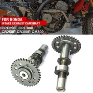 CRF250L/300L Motorcycle Intake Exhaust Cam Shaft Camshaft For Honda CRF 250 L CRF250L CRF300L CB250R