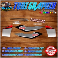 YAMAHA NOUVO MX CUSTOM DECALS with FREEBIES