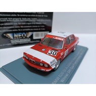 Neo 1 43 BMW 5 Series European Championship RV Rally Car Model BMW 528i Winner 1982