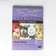 Daler Rowney A3 Size Mixed Media Pad Spiral 437150300
