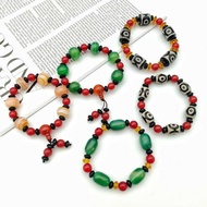 Supply Source Tangled Agate Bracelet Men Women Style Agate Bracelet Ethnic Style Agate Bracelet Brac