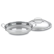 Cuisinart 725-30D Chef's Classic Stainless 12-Inch Everyday Pan with 100% Original Direct From USA
