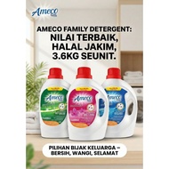 Ameco Laundry Detergent 3.6kg Ocean Breeze ✴️ Flora Breeze ✴️Galaxy Breeze