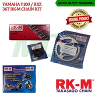 YAMAHA RXZ RKM / RK-M CHAIN KIT / SPROCKET SET 520 chain