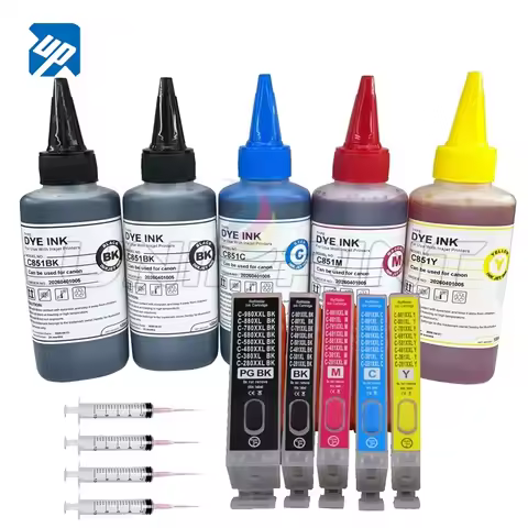 PGI-680 refillable Ink Cartridge For CANON TS6160 TS6260 TS6360 TS6365 TR7560 TR8560 TS706 TS9560 TS