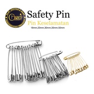 Safety Pin 18mm,23mm,30mm,35mm,50mm/ Pin Keselamatan