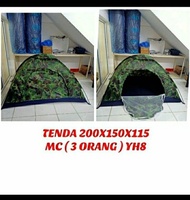 tenda camping loreng 4 orang tenda dome 4 orang tenda loreng US WRD