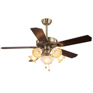 HAISHI11 Fan With Light Bedroom Inverter With LED Ceiling Fan Light Simple DC Power Saving Ceiling Fan Lights (HG1)