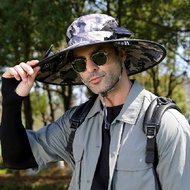 B4 Hot Sale Anti-UV Outdoor Travel Fishing Professional Protection Solar Fan Fisherman Hat Sun Hat 4
