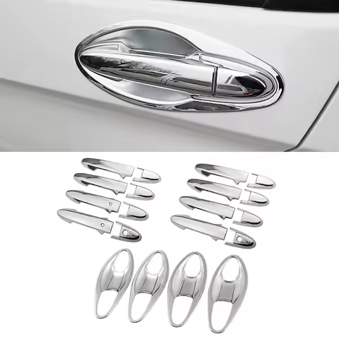 For Honda City GM4 GM5 GM6 2014-2020 Chromium Styling Exterior Door Handle Cover Door Bowl Trim Moul