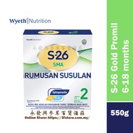 Wyeth S26 Gold Promil Langkah 2 Untuk 6-18 Bulan 550g