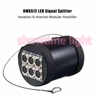 6way splitter on truss Stage Light Controller DMX512 Splitter Light Signal Amplifier Splitter 8 way 