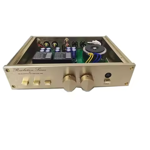 AMXEKR Reference FM255 Class A Preamplifier RCA Balanced XLR HIFI Home Audiophile Mini Audio