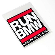R RUN Sticker, R1200GS, F800GS, R1250GS Motorcycle Side Box Decoration Sticker