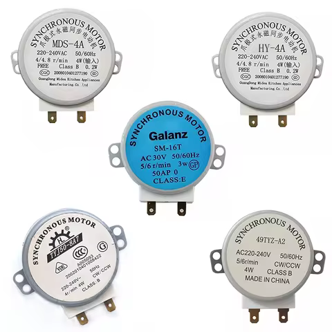 MDS-4A SM-16T TYJ50-8A7 49TYZ-A2 220-240V Micro Turntable Synchronous Tray Motor Microwave oven mixi