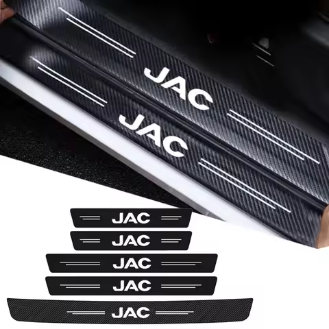 Carbon Fiber for JAC Refine J3 J2 S5 A5 J5 J6 J4 J1 Vapour S2 T8 Car Door Sill Protector Trunk Bumpe