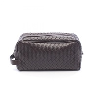 [二手] Bottega BOTTEGA VENETA Second Bag 手拿包 Intrecciatoブラウン皮革 Intrecciato Second Bag 男士