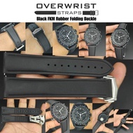 สายนาฬิกาแบบยางร่น FKM Rubber Folding Buckle