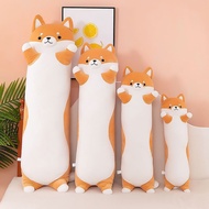 Plus Plush Toy Shiba Inu Long Dog Pillow Girls Bed Sleeping Hug High-value Goddess Festival Gift