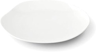 Mino Ware 81-014-101 Miyama Plate, 1 pc, 6.7 x 6.3 inches (17 x 16 cm), Feuille Fille, White Porcela