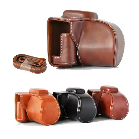 High Qaulity PU Leather Camera Case Full Bag For Fujifilm XT100 XT200 XS10 FUJI x-t100 X-T200 XS10 C