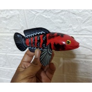 REPLIKA Channa Red Maru Statue Replica