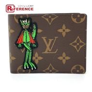 LOUIS VUITTONRT5220 動物圖案 Monogram Portefeuille Slender NM 雙折錢包